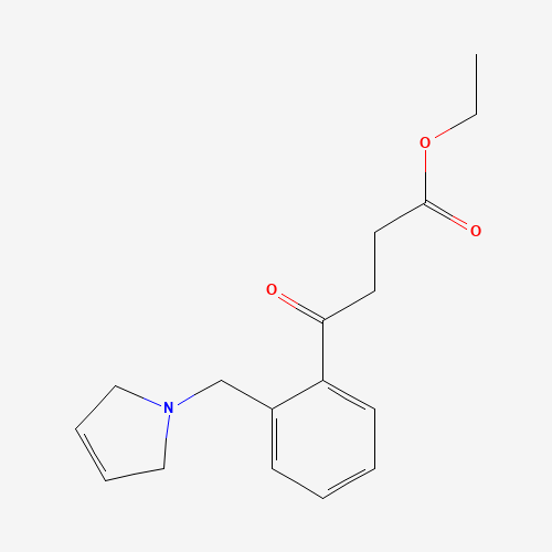 氧代-丁酸乙酯(C17H21NO3),CAS 898763-96-7,「Fluorochem」E24725569-1g