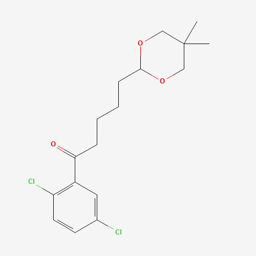 二甲_酮(C17H22Cl2O3),CAS 898756-95-1,「Fluorochem」D24727959-1g