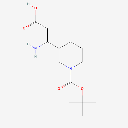 3-氨基-3-（1-（叔丁氧羰基）哌啶-3-Yl）丙酸,CAS 372144-08-6,「源叶」A24729671-1g