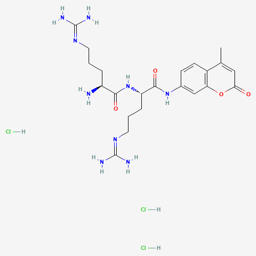精氨酸-甲基香豆素三盐酸盐(C22H36Cl3N9O4),CAS 201847-69-0,「源叶」L24801918-10mg