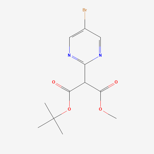 2-（5-溴嘧啶-2-Yl）丙二酸叔丁酯,CAS 948594-79-4,「Fluorochem」T25213097-5g