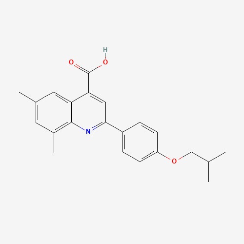 异丁氧基苯基-羧酸(C22H23NO3),CAS 932886-65-2,「Fluorochem」I25218883-1g