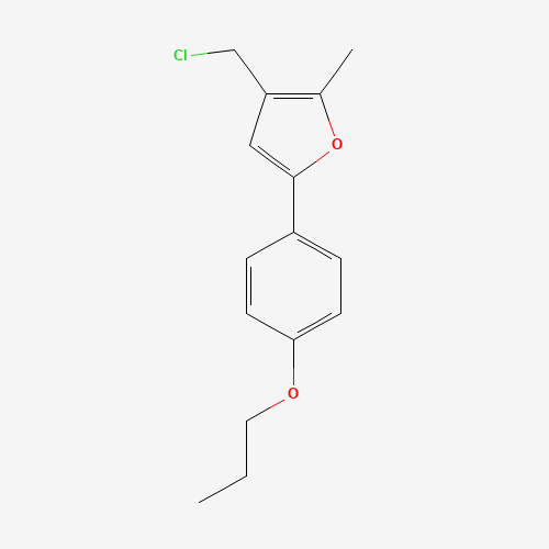 丙氧基苯基-呋喃(C15H17ClO2),CAS 1119450-02-0,「Fluorochem」C25219572-1g