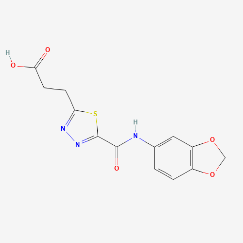 噻二唑_丙酸(C13H11N3O5S),CAS 1142209-53-7,「Fluorochem」B25220638-1g