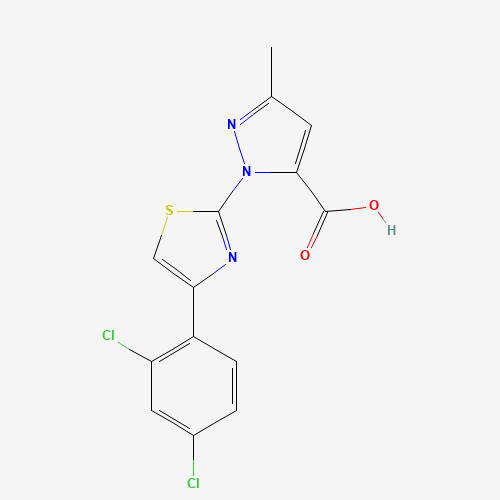 二氯苯基_羧酸制备(C14H9Cl2N3O2S),CAS 1172936-72-9报价,「Fluorochem」D25247414-1g