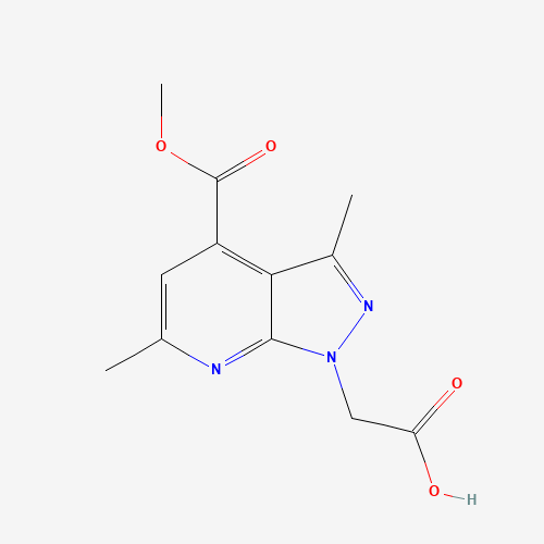 甲氧羰基-乙酸(C12H13N3O4),CAS 1011397-05-9,「Fluorochem」M25247519-1g