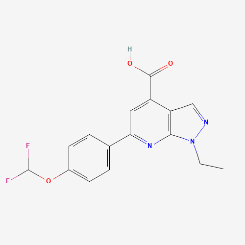 吡唑并_羧酸(C16H13F2N3O3),CAS 1011396-74-9,「Fluorochem」D25247580-1g