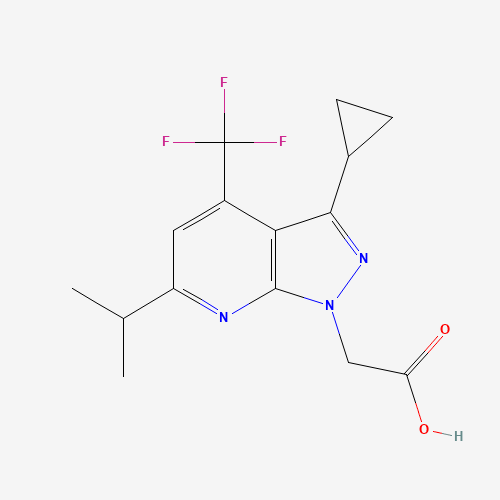 吡唑并_乙酸制备(C15H16F3N3O2),CAS 1018144-00-7报价,「Fluorochem」C25247870-250mg