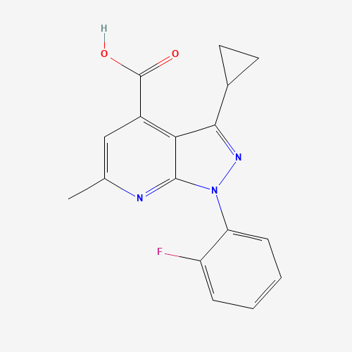 吡啶_羧酸(C17H14FN3O2),CAS 1018164-82-3,「Fluorochem」C25248180-250mg