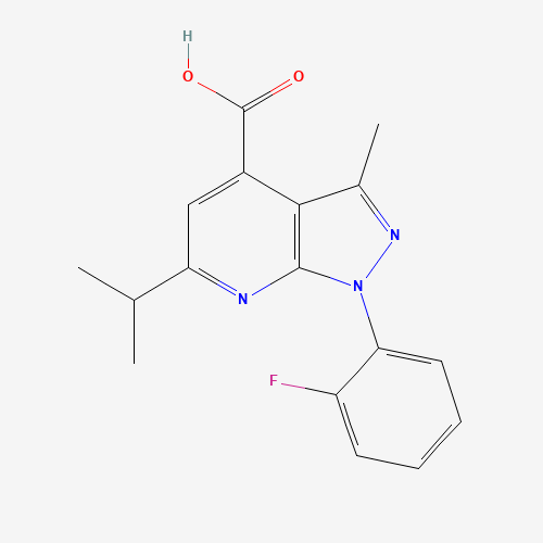 氟苯基_羧酸(C17H16FN3O2),CAS 1018127-56-4,「Fluorochem」F25248185-250mg