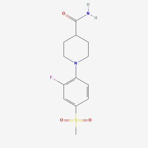 哌啶_甲酰胺(C13H17FN2O3S),CAS 914637-63-1,「Fluorochem」F26598101-2g
