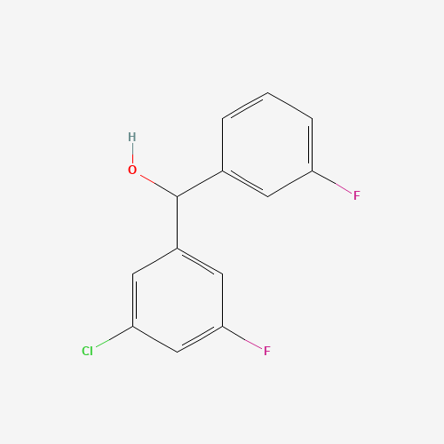（3-氯-5-氟苯基）（3-氟苯基）甲醇,CAS 844683-61-0,「Fluorochem」C2757447-1g