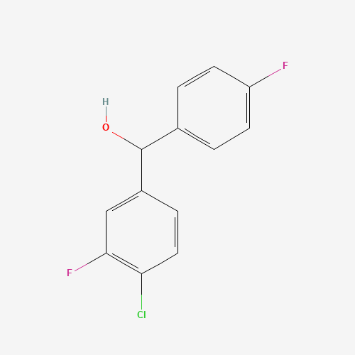 （4-氯-3-氟苯基）（4-氟苯基）甲醇,CAS 844683-75-6,「Fluorochem」C2757452-5g