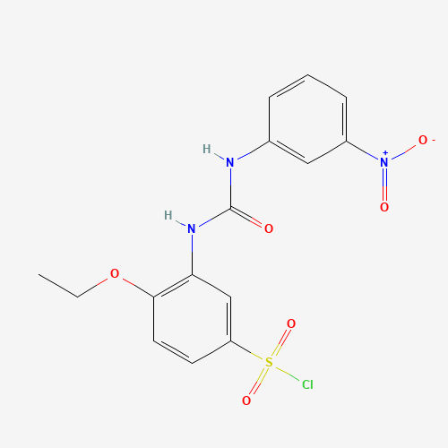 氨基甲酰-苯磺酰氯(C15H14ClN3O6S),CAS 678185-98-3,「Fluorochem」E2758763-1g
