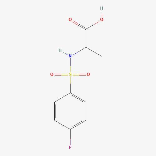 2-{[（4-氟苯基）磺酰基]氨基}丙酸,CAS 780-97-2,「Fluorochem」F2774751-5g
