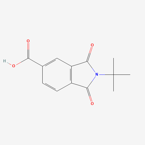 2-叔丁基-1,3-二氧异吲哚-5-羧酸,CAS 57151-82-3,「Fluorochem」T2852386-5g