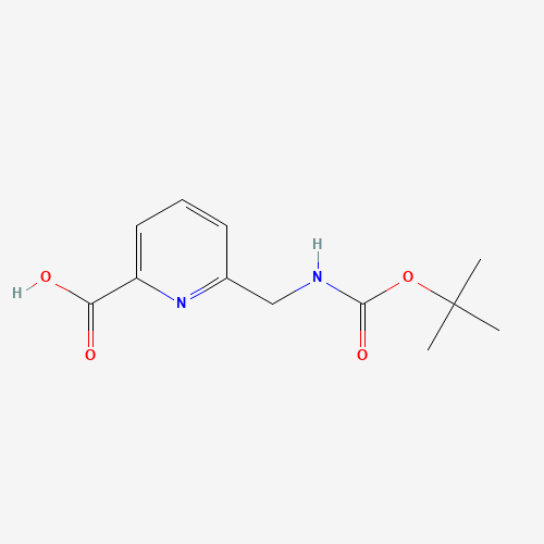 6-（（叔丁氧羰基）氨基）甲基）吡啶甲酸,CAS 171670-07-8,「Fluorochem」T29947144-1g