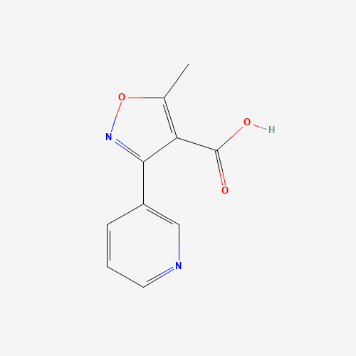 5-甲基-3-吡啶-3-异恶唑-4-羧酸,CAS 842958-54-7,「源叶」M3146139-50mg