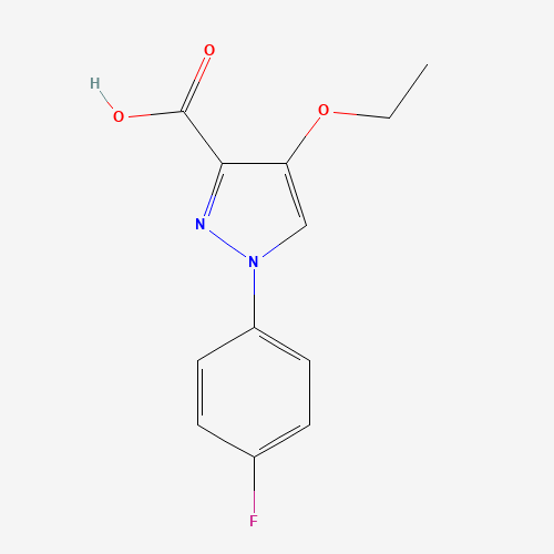 氟苯基_羧酸(C12H11FN2O3),CAS 1172231-06-9,「Fluorochem」E33676677-2.5g
