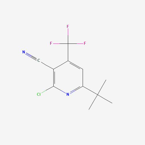 6-叔丁基-2-氯-4-（三氟甲基）烟腈,CAS 914208-21-2,「Fluorochem」T33695911-5g