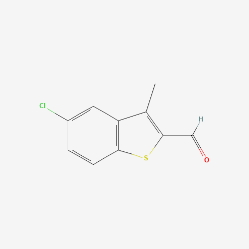 5-氯-3-甲基苯并[b]噻吩-2-甲醛,CAS 50451-78-0,「Fluorochem」C3659631-1g