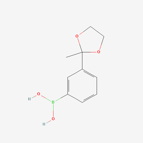 3-（2-甲基-1,3-二氧杂环-2-Yl）苯基硼酸,CAS 850568-50-2,「阿拉丁」M3674880-5g