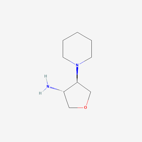 反式-4-（1-哌啶基）四氢-3-呋喃胺,CAS 1212094-22-8,「Fluorochem」T37134634-1g