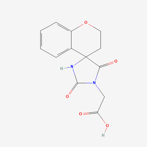2-（2'_5'-二氧杂环[Chromane-4,4'-咪唑啉]-1'-Yl）乙酸,CAS 851170-89-3,「Fluorochem」D3761688-1g