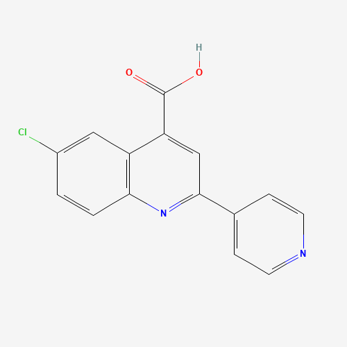 6-氯-2-吡啶-4-羟基喹啉-4-羧酸,CAS 669708-95-6,「Fluorochem」C3789667-1g