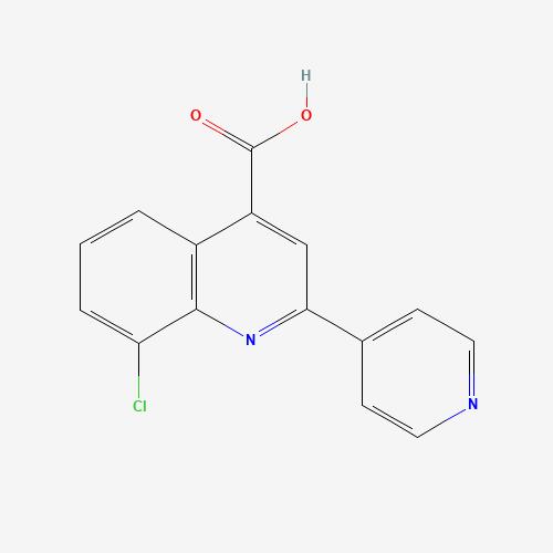 8-氯-2-吡啶-4-羟基喹啉-4-羧酸,CAS 667412-53-5,「Fluorochem」C3857594-5g