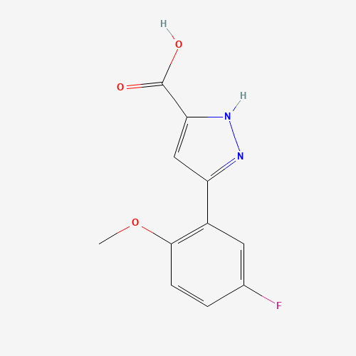 吡唑_羧酸(C11H9FN2O3),CAS 1037811-55-4,「Fluorochem」F3876371-1g