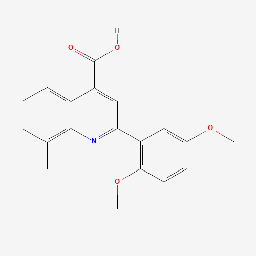 甲基喹啉-羧酸(C19H17NO4),CAS 897566-27-7,「Fluorochem」D3901969-10g