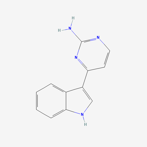 4-（1H-吲哚-3-Yl）嘧啶-2-胺,CAS 289628-76-8,「Fluorochem」H400433-1g
