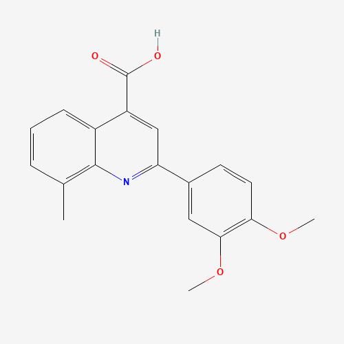甲基喹啉-羧酸(C19H17NO4),CAS 438225-88-8,「Fluorochem」D4159995-1g