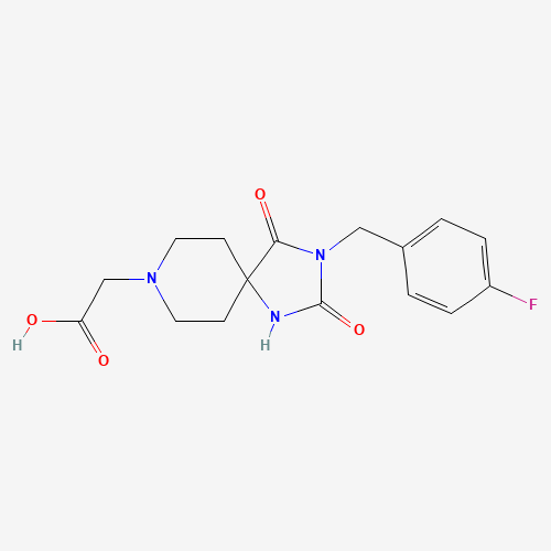 三氮螺_乙酸(C16H18FN3O4),CAS 1021117-39-4,「源叶」F42065012-100mg