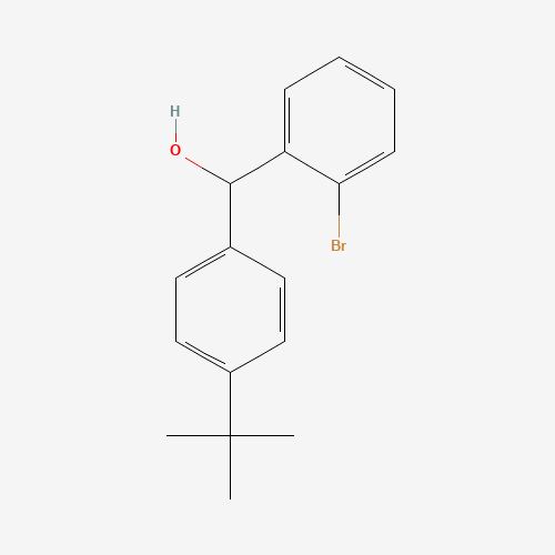 （2-溴苯基）（4-（叔丁基）苯基）甲醇,CAS 1186677-92-8,「Fluorochem」B44192010-5g