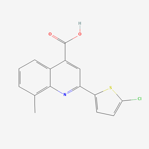 甲基喹啉-羧酸(C15H10ClNO2S),CAS 438229-02-8,「Fluorochem」C4445989-1g