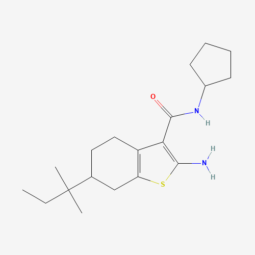 环戊基_甲酰胺(C19H30N2OS),CAS 590360-07-9,「Fluorochem」A4469613-1g