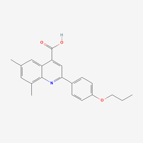 丙氧基苯基-羧酸(C21H21NO3),CAS 587851-88-5,「Fluorochem」D4495456-5g