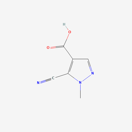 5-氰基-1-甲基-1H-吡唑-4-羧酸,CAS 81303-59-5,「源叶」C45084740-2.5mg