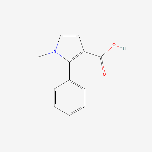 1-甲基-2-苯基-1H-吡咯-3-羧酸,CAS 807624-24-4,「源叶」M45096728-100mg