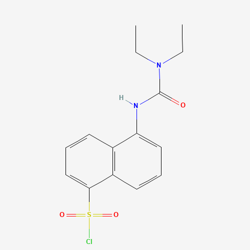 5-（3,3-二乙基脲基）萘-1-磺酰氯,CAS 1048918-46-2,「Fluorochem」D45156355-2g
