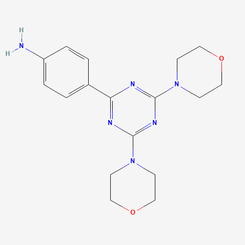 二吗啉_苯胺(C17H22N6O2),CAS 1197159-91-3,「Fluorochem」D45379087-5g