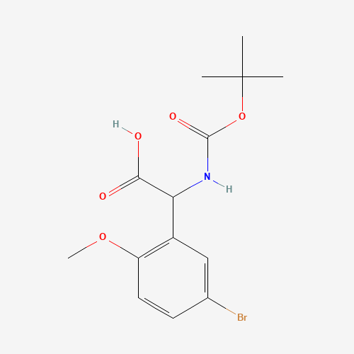 甲氧基苯基-乙酸(C14H18BrNO5),CAS 1214038-57-9,「Fluorochem」B45496513-250mg