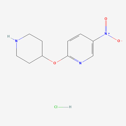 5-硝基-2-（4-哌啶氧基）吡啶盐酸盐,CAS 1185309-69-6,「Fluorochem」N45786951-1g