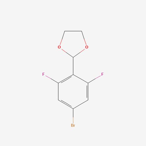 2-（4-溴-2,6-二氟苯基）-1,3-二氧杂环己烷,CAS 773087-43-7,「源叶」B46739167-5g