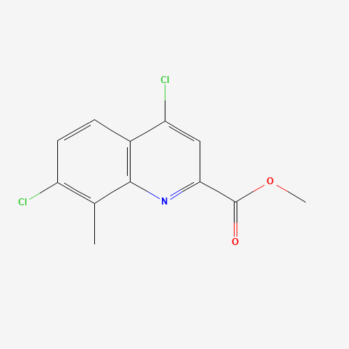 4,7-二氯-8-甲基喹啉-2-羧酸甲酯,CAS 1133115-64-6,「Fluorochem」M46739208-5g