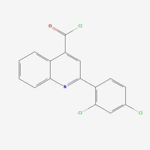 2-（2,4-二氯苯基）喹啉-4-羰基氯,CAS 1160264-61-8,「Fluorochem」D46779217-5g