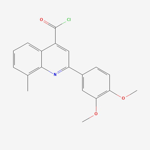 甲基喹啉-羰基氯(C19H16ClNO3),CAS 1160254-45-4,「Fluorochem」D46779336-1g