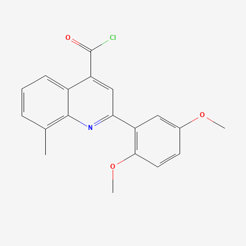 甲基喹啉-羰基氯(C19H16ClNO3),CAS 1160254-47-6,「Fluorochem」D46779337-10g